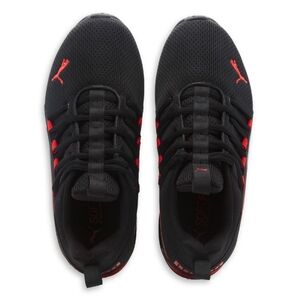 Puma Black and Red Axelion Big Boys Training Shoes